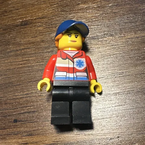 LEGO Female Minifig Ski Patrol Winter Snow Skier Snowboarder