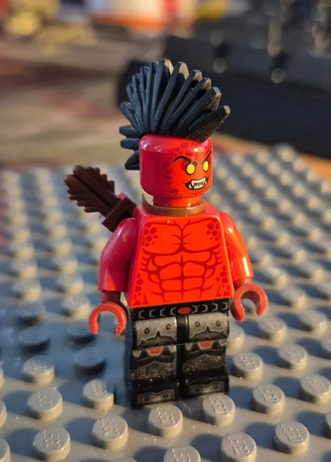 LEGO NEXO KNIGHTS FLAME THROWER MINIFIGURE nex003 USED FROM 70325