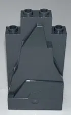 LEGO  54782 Castle 2x4x6 Wall ROCK PANEL Bluish Gray x1