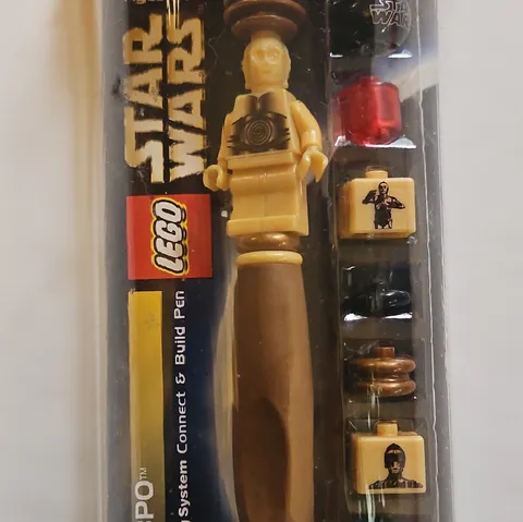 LEGO Star Wars C-3PO Minifigure Connect & Build Pen 7pcs MPN 852542 sw0001