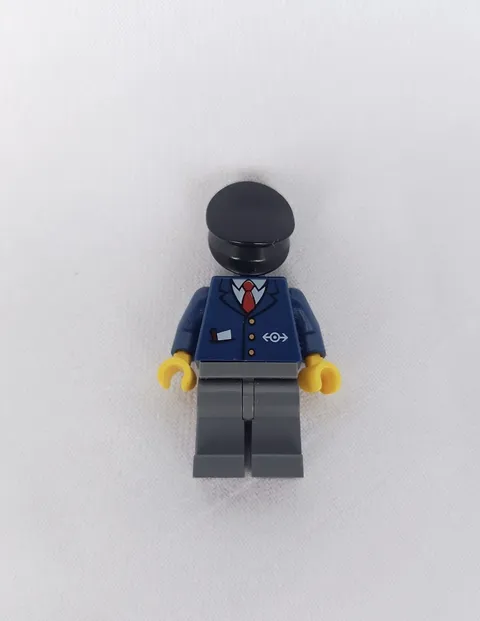 LEGO City trn122 Train Train Worker (Set7904 Advent Calendar) (Incomplete)
