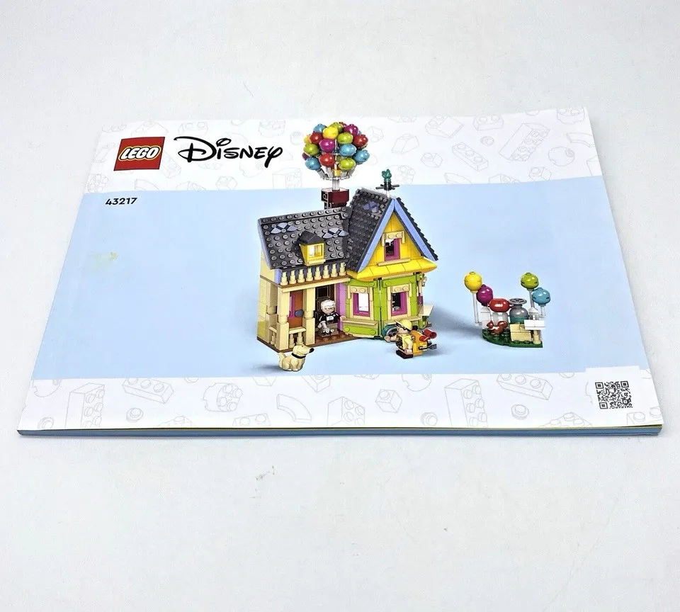 LEGO Disney Up House 43217 Illustrated Instruction Manual Booklet - MANUAL ONLY