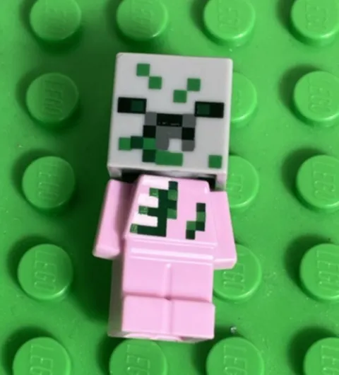 Lego Baby Zombie Pigman Minifigure Minecraft 21143 (The Nether Portal)