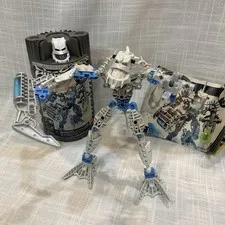 LEGO Bionicle 8905 Piraka Thok + Drifter Canister Manual Missing Zamors *READ