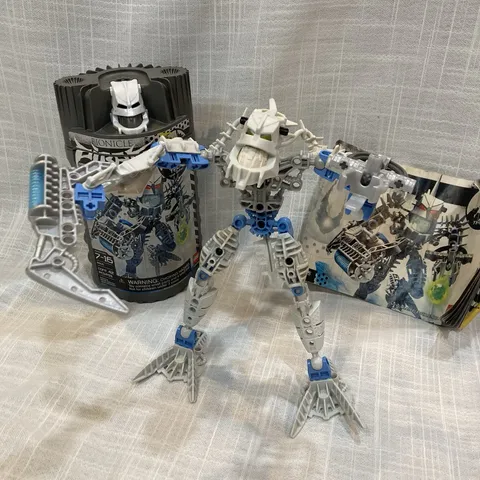 LEGO Bionicle 8905 Piraka Thok + Drifter Canister Manual Missing Zamors *READ