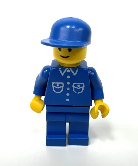 LEGO Minifigure City Shirt With Six Buttons Used Condition