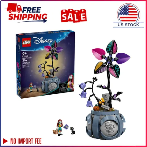 LEGO Disney Sally's Flowerpot Building Toy - The Nightmare Before Christmas Set