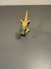 LEGO Jurassic World Dilophosaurus Dinosaur Figure Green Orange Black Minifigure