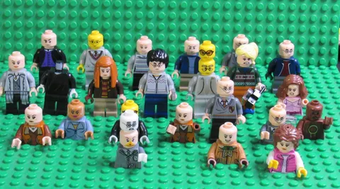 Big Lot of LEGO Harry Potter Minifigures Hermione Ron Snape Owl JK88