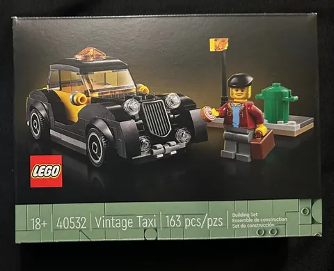 LEGO Icons: Vintage Taxi (40532), Factory Sealed, Near Mint Condition