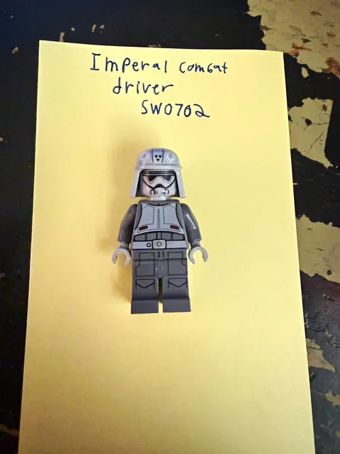 LEGO Star Wars Imperial Combat Driver Minifigure Gray SW0702