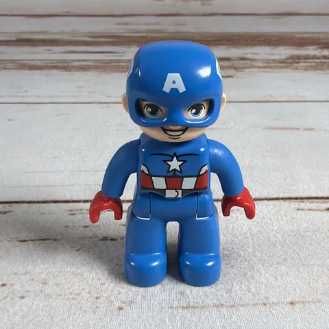 Lego Duplo Captain America Marvel Avengers 2.75" Figure Super Heroes