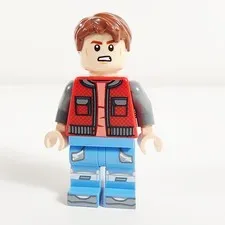 Lego Marty McFly Minifigure Back to the Future 10300 btf001