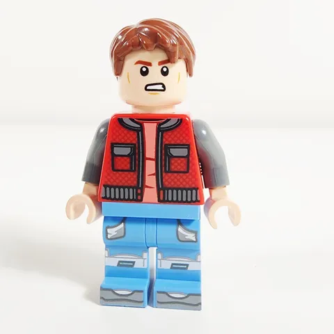 Lego Marty McFly Minifigure Back to the Future 10300 btf001