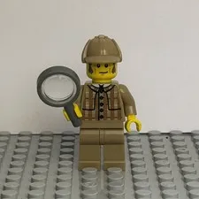LEGO CMF Series 5 Detective Minifigure col075 8805 Magnifying Glass Genuine