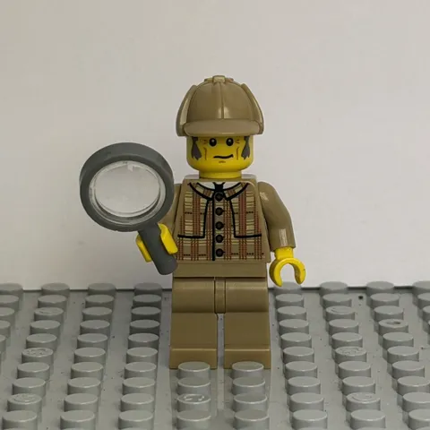 LEGO CMF Series 5 Detective Minifigure col075 8805 Magnifying Glass Genuine