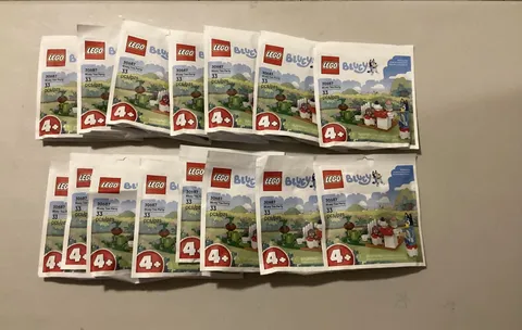 LOT of 15 LEGO 30687 Bluey Tea Party Polybags 33pcs New