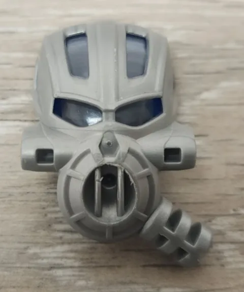 Lego Pearl Light Gray 57533 Bionicle Mask Volitak Trans Medium Blue 57702 Inner