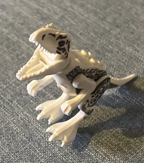 LEGO Jurassic World White Dinosaur Indominus Rex 2014 75919 AUTHENTIC Says LEGO