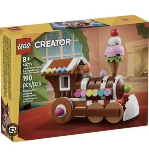 LEGO GWP 40777 Celebration Series: Gingerbread Train Christmas NWT Holiday