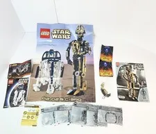 LEGO Technic Star Wars 8007 C-3PO Vintage 2001 Sealed Bags Manual Poster Extras