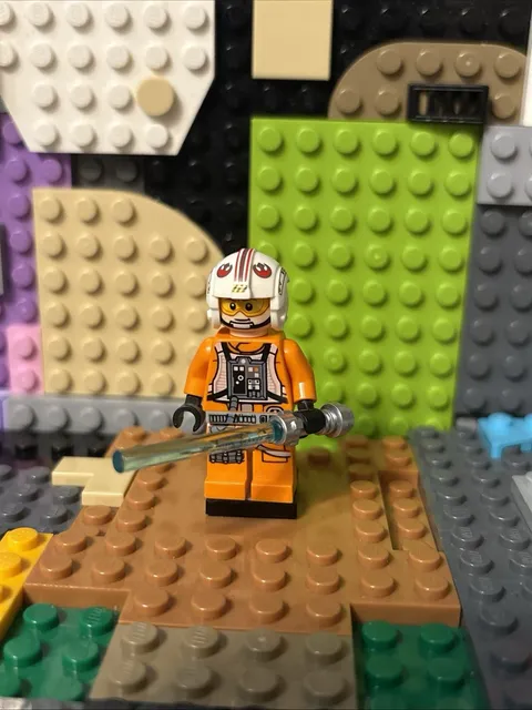 LEGO® Star Wars Luke Skywalker Minifigure Jedi Pilot Printed Arms 75355 sw1267