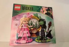 LEGO Wicked: Elphaba & Glinda Figures (75682) - New in Sealed Box