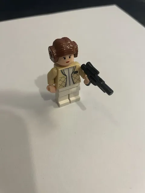 LEGO Star Wars Princess Leia Minifigure Brown Hair Original Authentic Lego 