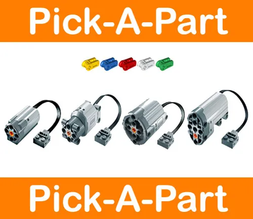 LEGO Power Functions Pick-A-Part:  M-motor, L, XL, Servo, Cable holder, Technic
