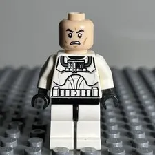 LEGO Phase 1 Clone Pilot Minifigure sw0191 8019 10195 7674 Star Wars Parts 2D