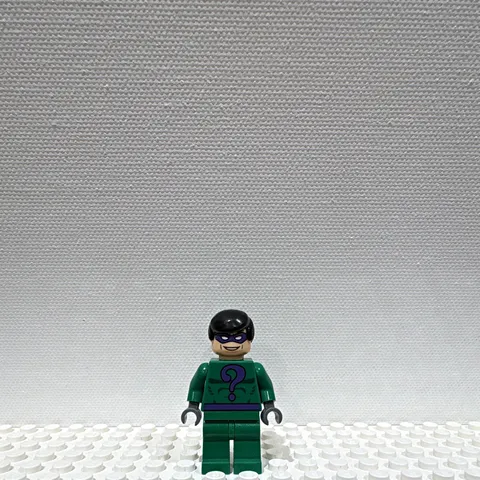 LEGO Batman Minifigure (2006) - Riddler (bat017) - DAMAGED! - Read Description