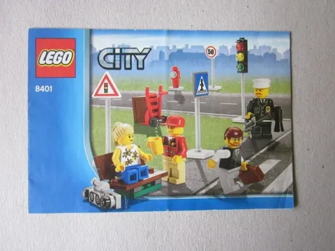 Lego City Building Instructions Instruction 8401