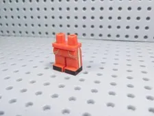 LEGO Red Printed Legs Pants Minifig Gold & White Stripe Minifig AY