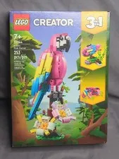 LEGO Creator 31144 Exotic Pink Parrot 3 In 1 Set Brand New - Factory Sealed See