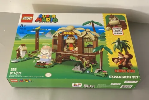 SEALED LEGO Super Mario: Donkey Kong's Tree House Expansion Set 71424