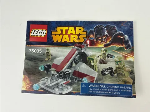 LEGO Star Wars Kashyyyk Troopers (75035) Instructions Only.