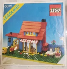 LEGOLAND Original Instructions Only LEGO 6372 Town House Vintage 1982