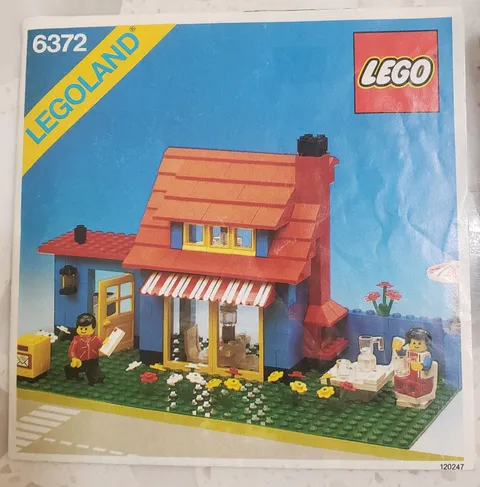 LEGOLAND Original Instructions Only LEGO 6372 Town House Vintage 1982