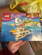 LEGO FRIENDS: Sunshine Catamaran (41317) Lightly Used Includes Instructions