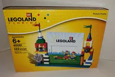 New NIP 2013 Legoland Florida Lego Build Picture Frame Kit # 40081, 122 Pieces
