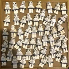LEGO Minifigure Lot Star Wars stormtrooper Set Bulk Sale