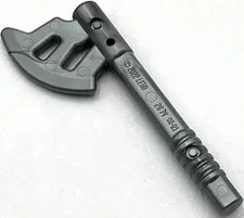 Lego New Flat Silver Minifigure Weapon Axe Dwarven Part