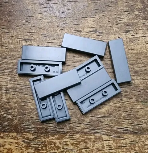 LEGO Dark Bluish Gray 1 X 3 Tile. QTY 10 Part No. 63864