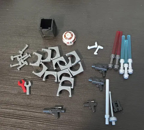 LEGO Star Wars Weapons & Accessories Lot