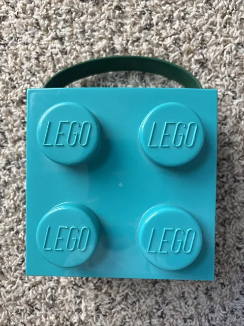 Lego Storage Box With Handle 4 Knob Kids Classic Storage