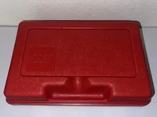 Vintage LEGO Hard Plastic Carrying Storage Case Red 1980s