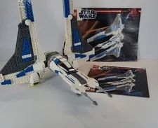 Lego Star Wars 9525 Pre Vizsla's Mandalorian Fighter USED COMPLETE NO MINIFIGS