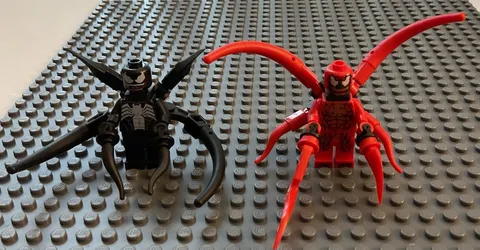 LEGO 76178 Daily Bugle Minifigures Venom Carnage Includes Accessories