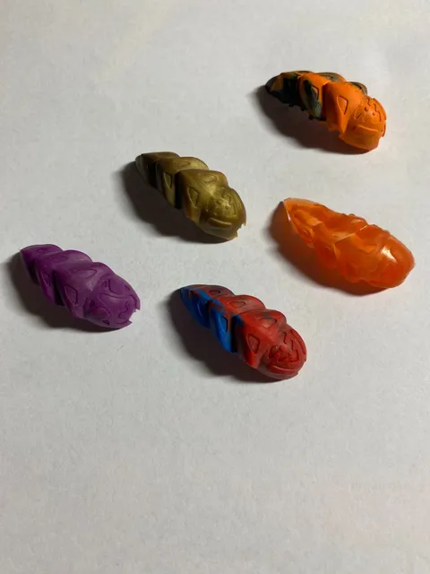 Nike Grail Lego Bionicle Rahkshi Kraata Lot Of 5 Types RARE Worm Slug Makuta