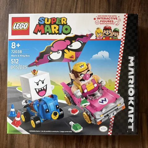 LEGO Super Mario 72038 Mario Kart Wario & King Boo Sealed New NISB